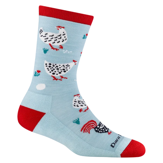 WOMEN'S 6114 MOTHER CLUCKER CREW LIGHTWEIGHT WITH CUSHION