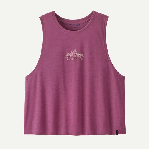 W's Capilene Cool Trail Cropped Tank