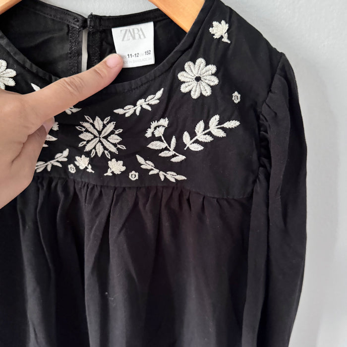 Zara / Black tunic / 11-12Y