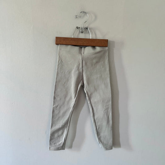 Zara / Lined leggings - grey / 3Y