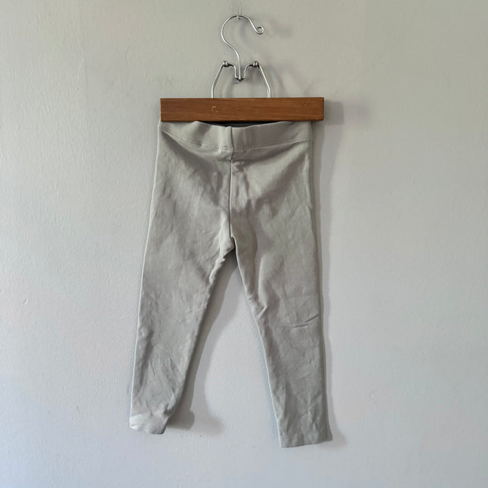 Zara / Lined leggings - grey / 3Y